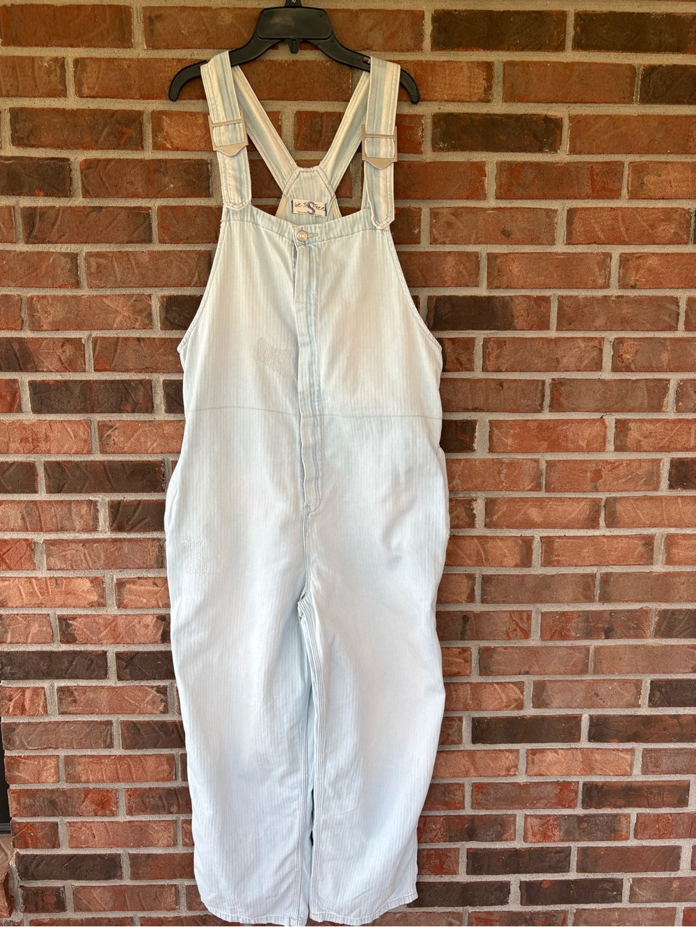 We the Free distressed Light Blue Women's Overalls Jumpsuit